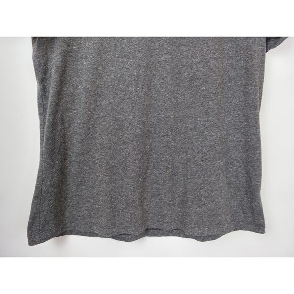 Ariat Women's Tulip Tee Pink Flower Embroidered Heather Gray Size L - Picture 3 of 7